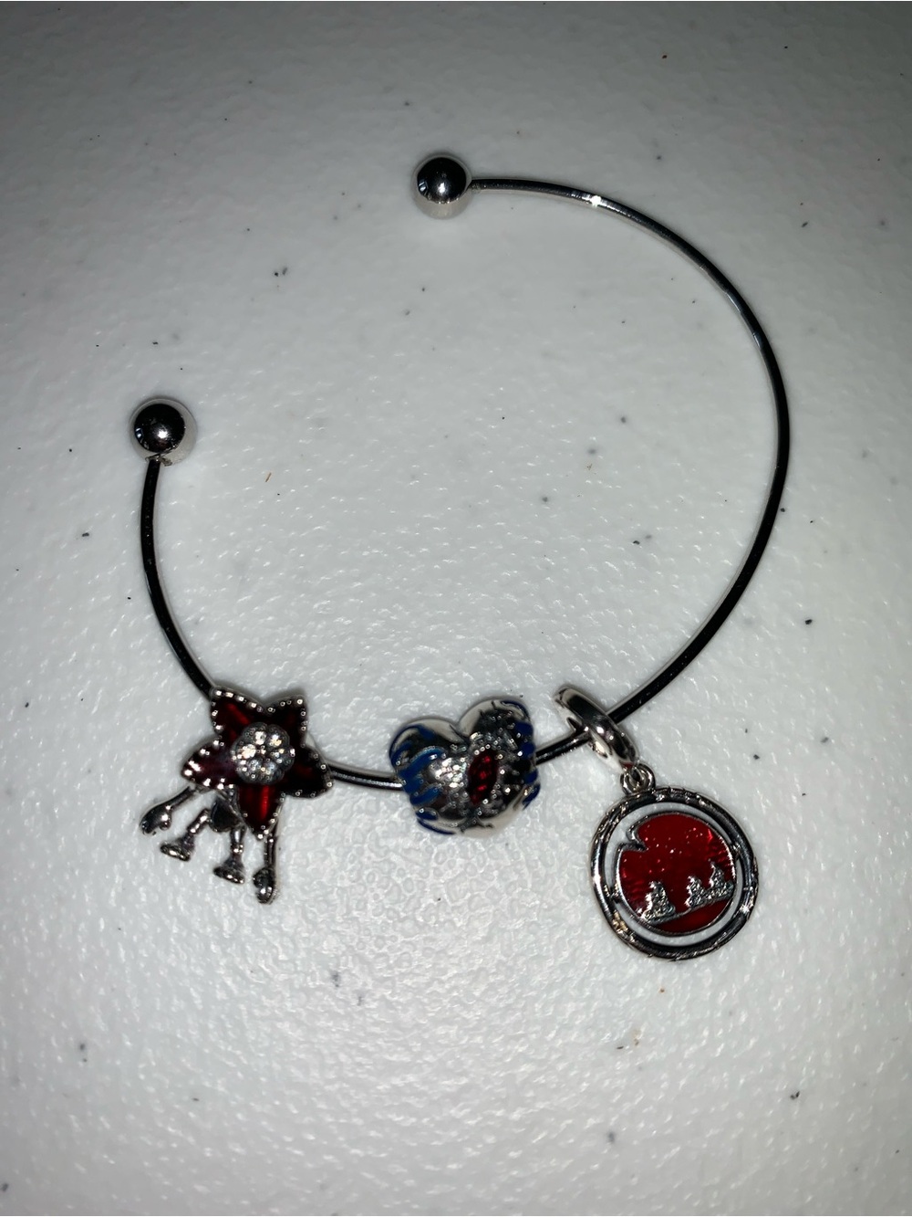 Pandora 925 Sterling Stranger Things charms with added bracelet NEW $290
